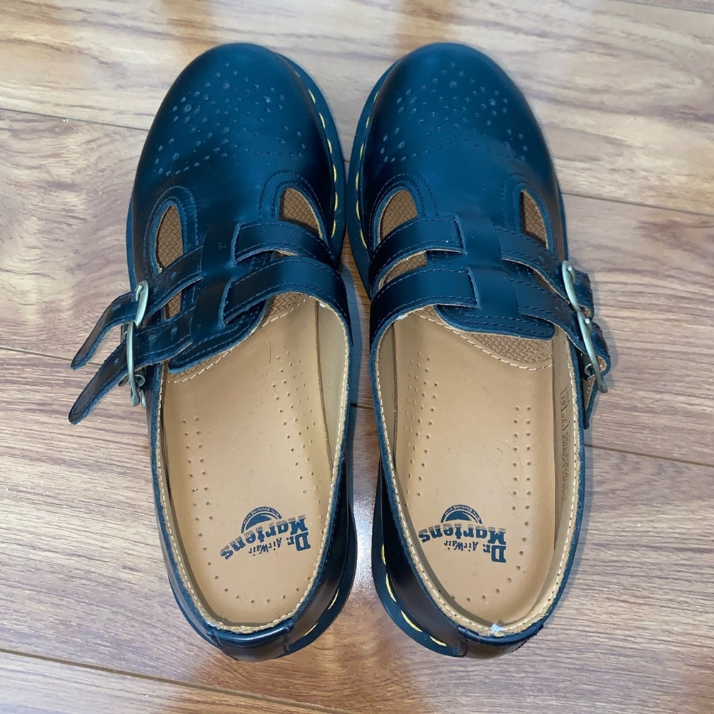 Black Dr Marten Mary Janes